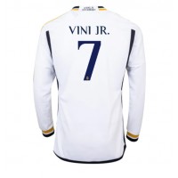 Real Madrid Vinicius Junior #7 Kotipaita 2023-24 Pitkähihainen